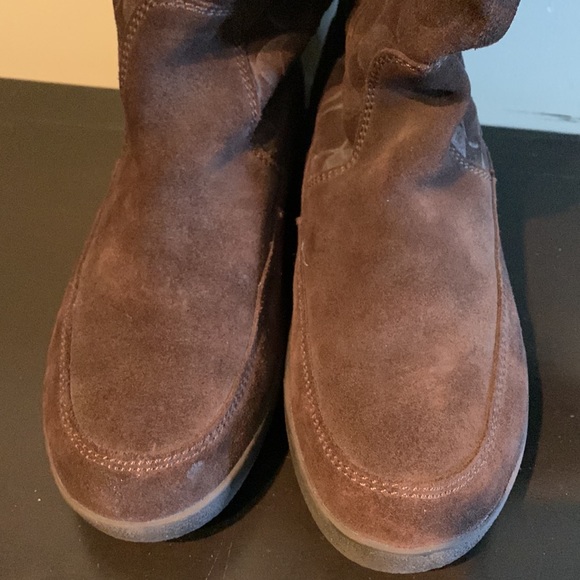 COACH Tanesha brown suede winter boots - Picture 5 of 5